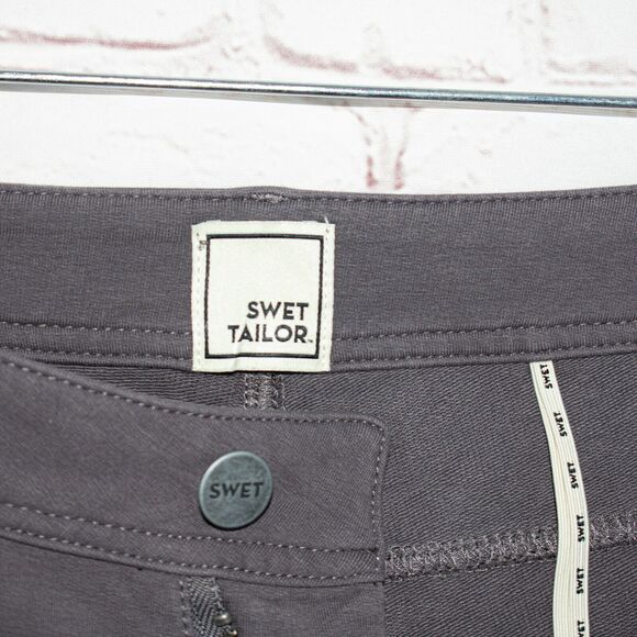 SWET TAILOR Slim fit Jean Pants Gray Stretch Cotton Spandex Size 31 - Picture 4 of 10